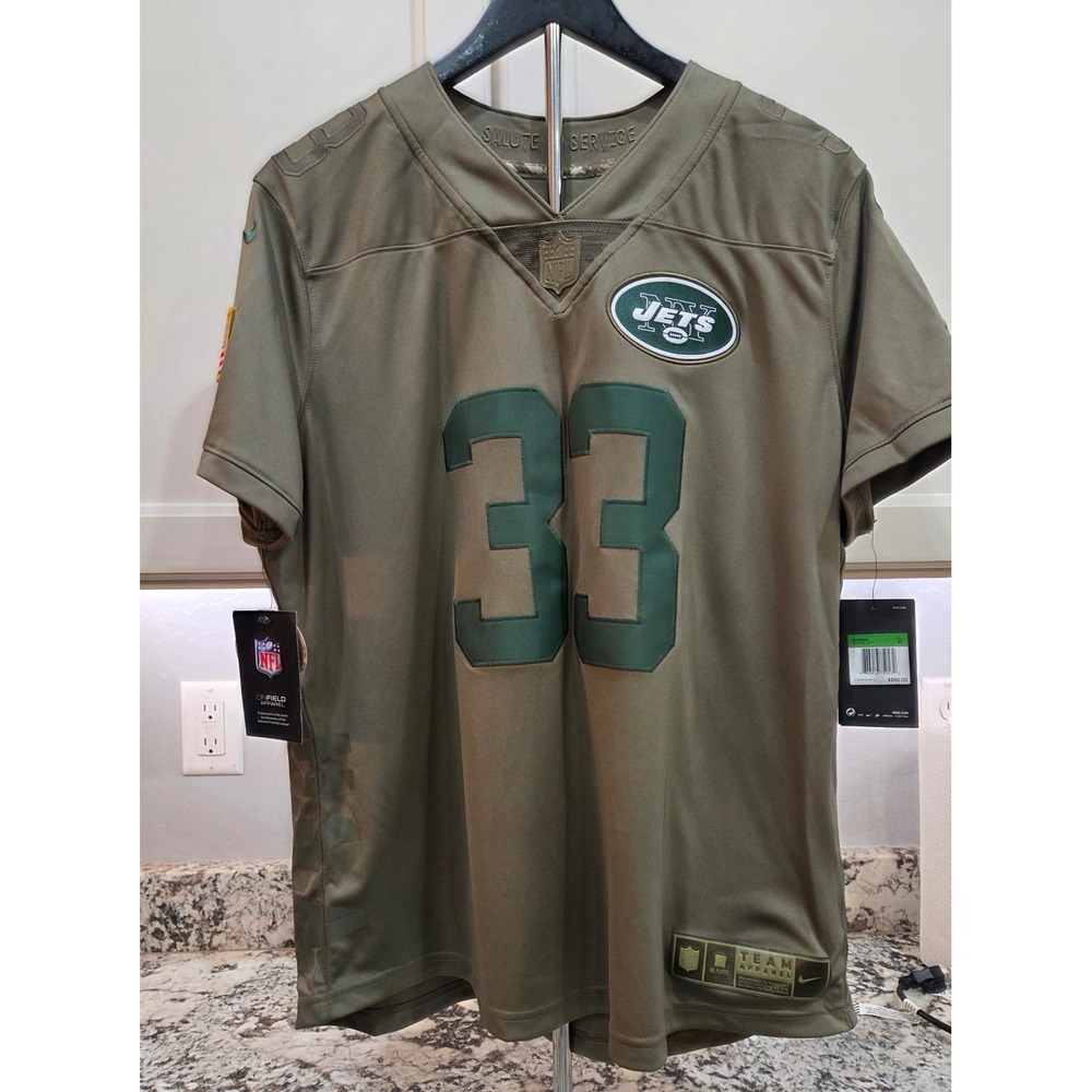 Nike New York Jets Jamal Adams‎ 33 Salute to Service Jersey Womens XL 882755-237